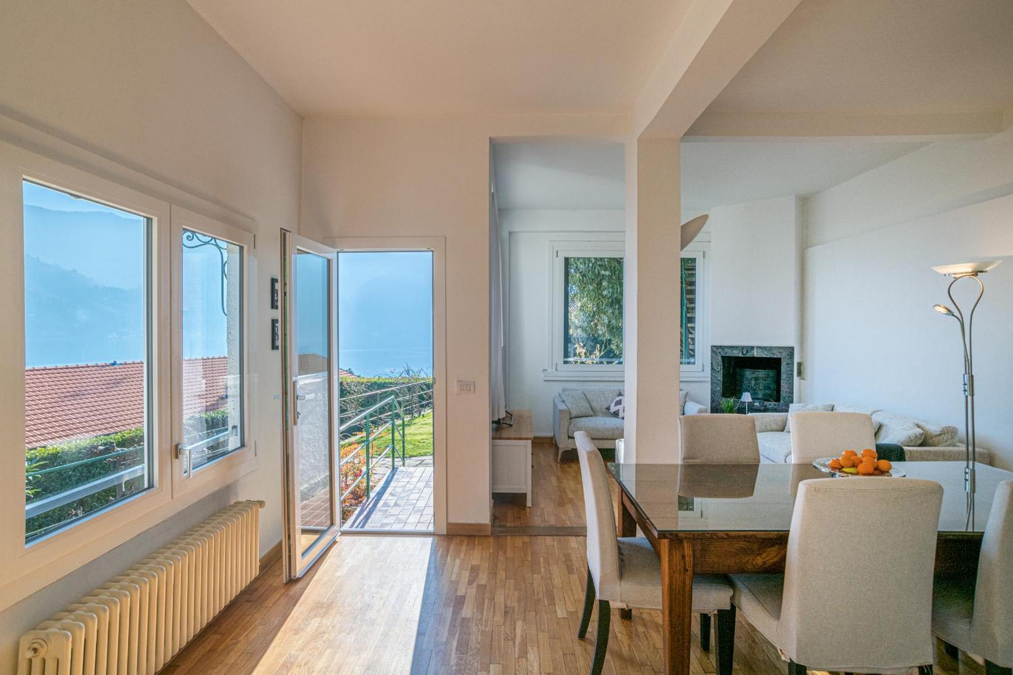 לאליו Casa Bambu - Splendida Vista Lago E Posto Auto מראה חיצוני תמונה
