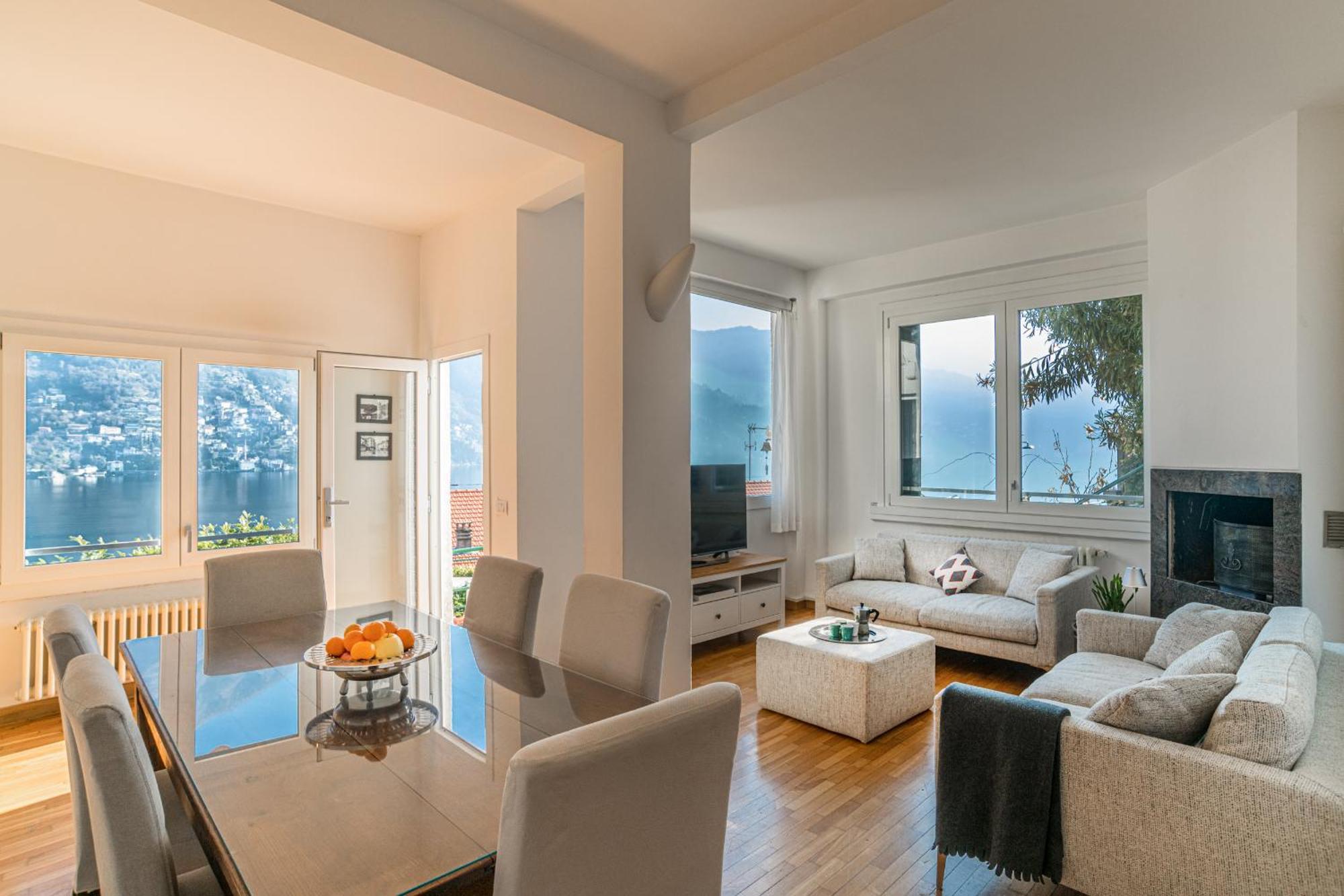 לאליו Casa Bambu - Splendida Vista Lago E Posto Auto מראה חיצוני תמונה